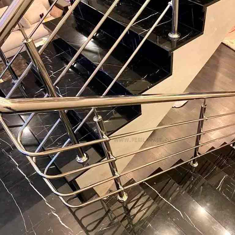 Перила из нержавеющей стали для лестниц